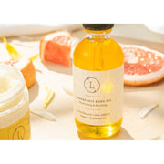 Lizush Moisturizing set with Grapefruit body oil and Body scrub CREAMS & OILS