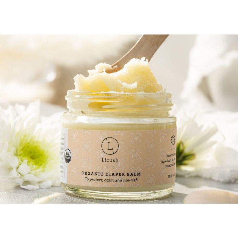 Lizush Organic full care new baby gift set - welcome little one! Gift set for Her