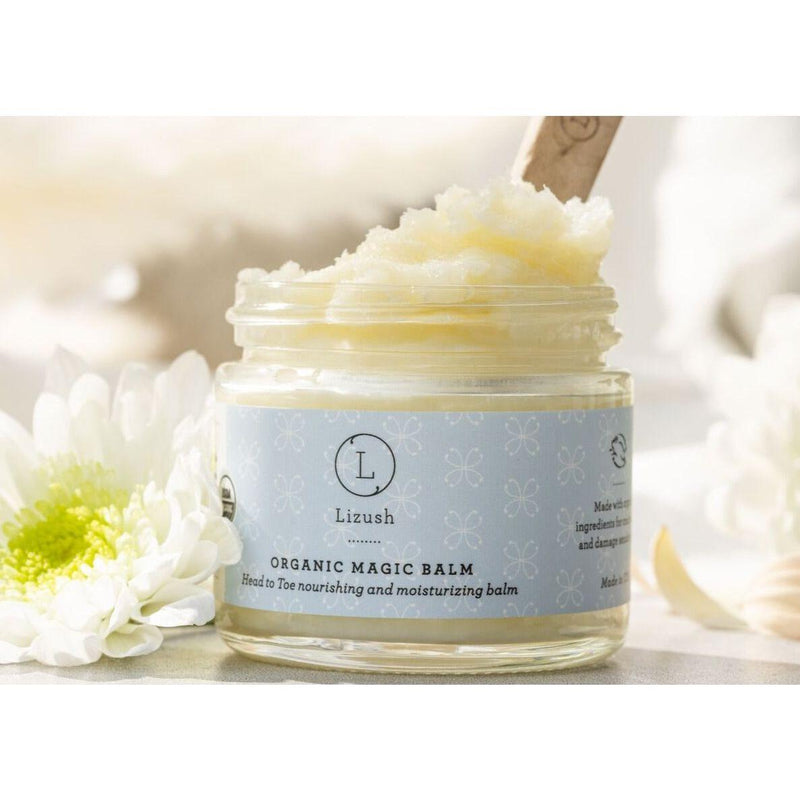 Lizush Organic full care new baby gift set - welcome little one! Gift set for Her