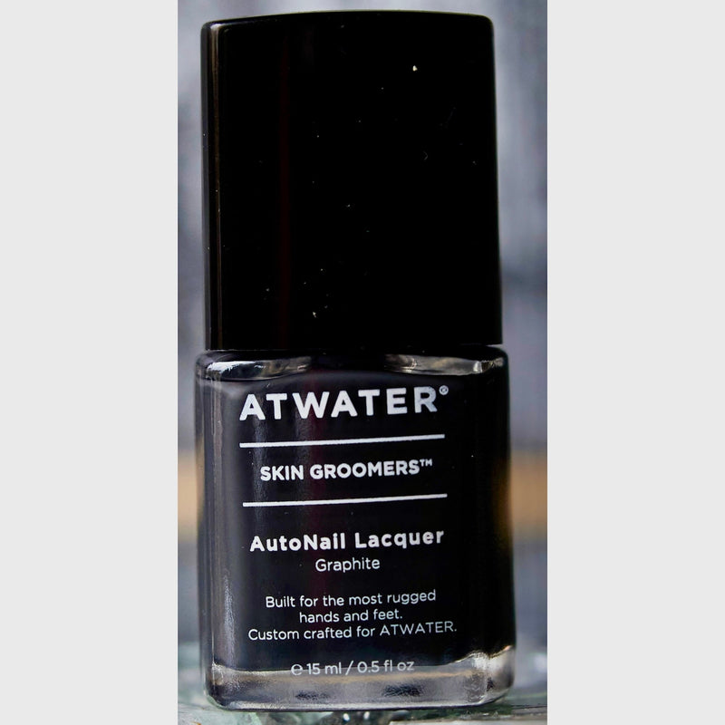 ATWATER Skin Groomers AutoNail Lacquer Graphite Nail Polish