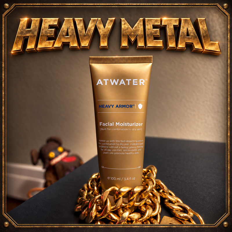 ATWATER Heavy Armor Facial Moisturizer Moisturizers Dark Olive Green