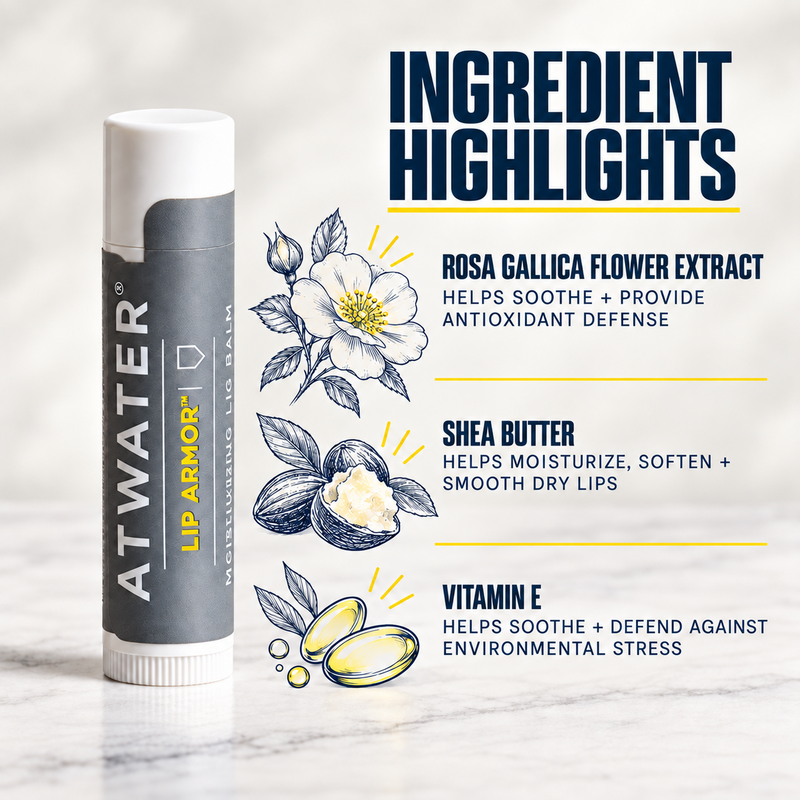 ATWATER Lip Armor Moisturizing Lip Balm Lip Balms Lavender