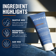 ATWATER Oil Regulator Facial Moisturizer Moisturizers Midnight Blue