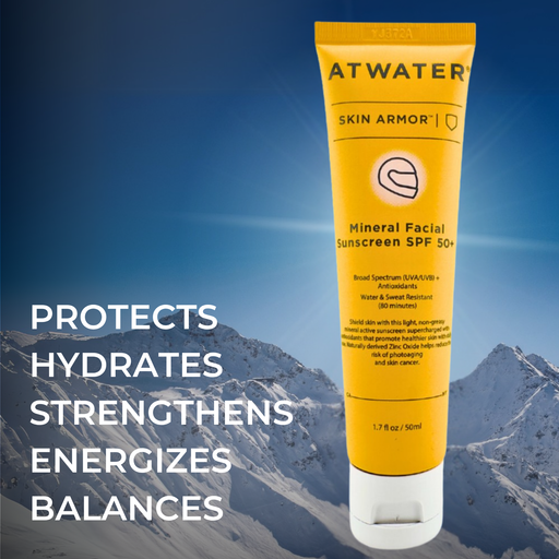 ATWATER Skin Armor Mineral Facial Sunscreen SPF50+ Sunscreen