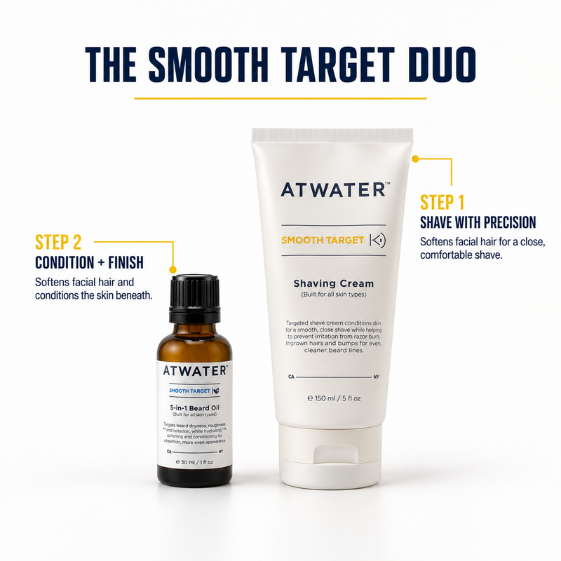 ATWATER Smooth Target Shaving Cream Shaving White Smoke