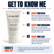 ATWATER Smooth Target Shaving Cream Shaving White Smoke