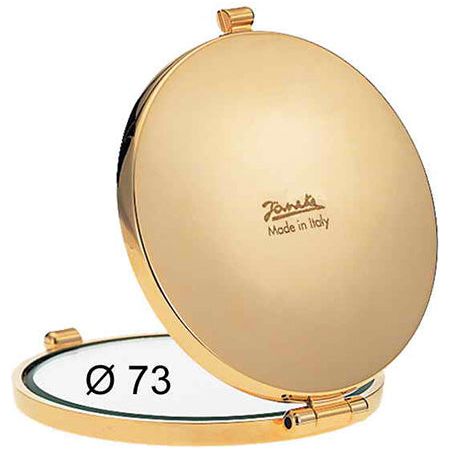 Janeke Gold Handbag Mirror Magnification X3  Diameter 73mm AU448.3