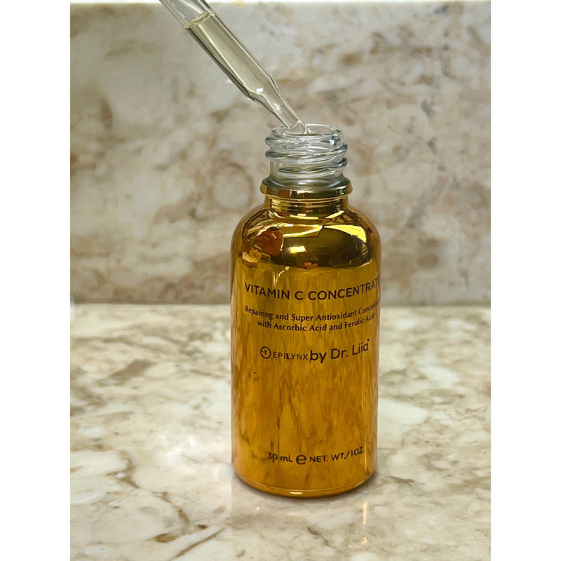 EpiLynx Brightening Vitamin C Glow Serum for Sensitive & Dry Skin – Vegan, Gluten-Free, Anti-Aging, Fragrance-Free Face Serums