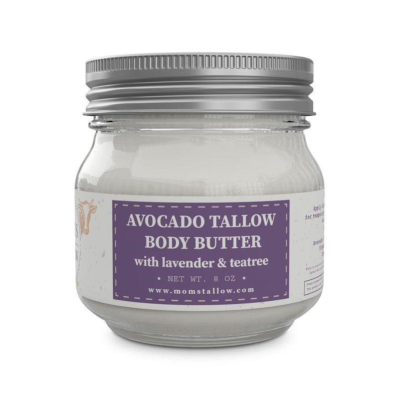 Mom’s Tallow Avocado Tallow Body Butter (8 oz)
