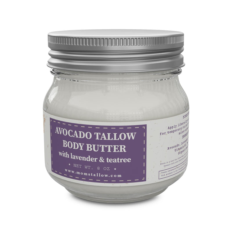 Mom’s Tallow Avocado Tallow Body Butter (8 oz)