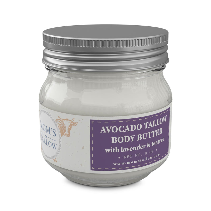Mom’s Tallow Avocado Tallow Body Butter (8 oz)