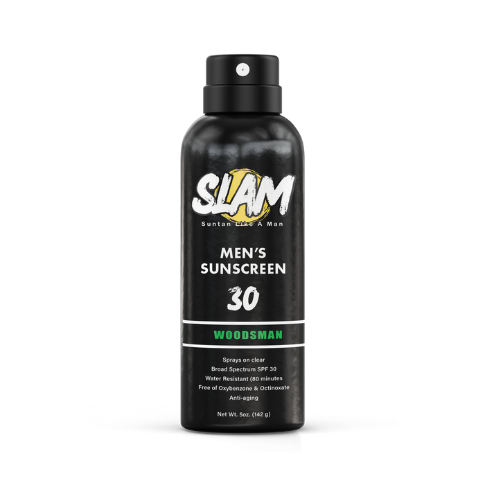 WoodsMan Spray 30 by Slam Sunscreen