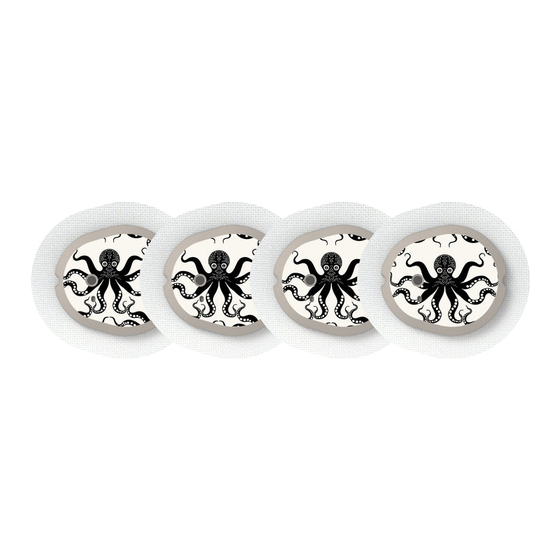 Peelz Abstract Octopus Designed for the DEXCOM G7 and Stelo Transmitter Peelz/Stickers