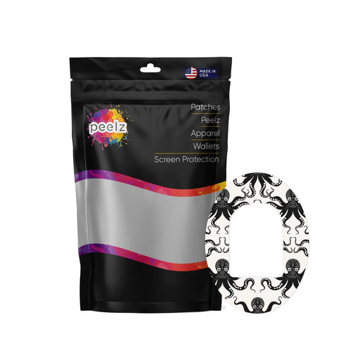 Peelz Abstract Octopus Pod Patch Tape - Pump Peelz Patch Medical Tape