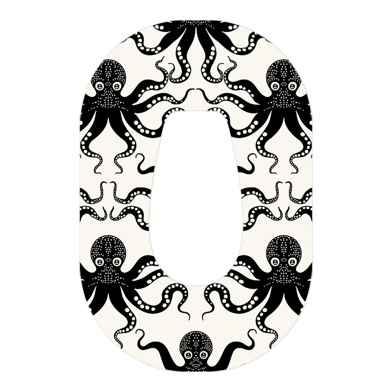 Peelz Abstract Octopus Dexcom G6 Patch Tape - Pump Peelz Patch Medical Tape