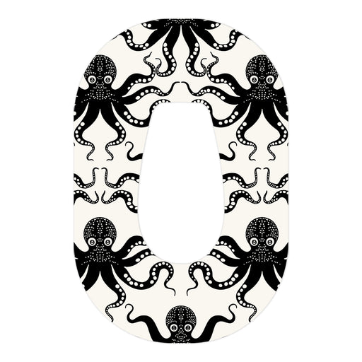 Peelz Abstract Octopus Dexcom G6 Patch Tape - Pump Peelz Patch Medical Tape