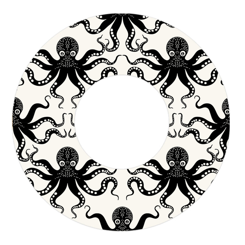 Peelz Abstract Octopus Freestyle Libre 2 Patch Tape - Pump Peelz Patch Medical Tape