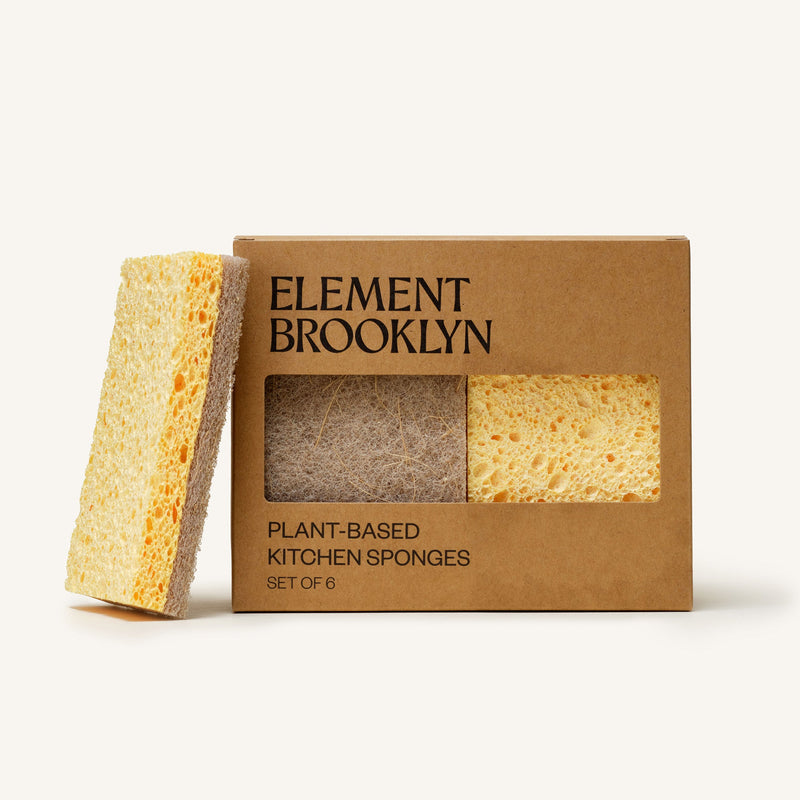Element Brooklyn Plant-Based Kitchen Sponges Kitchen