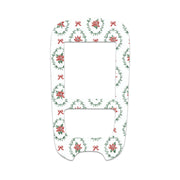 Peelz Poinsettia Parade Accu-Chek Guide Glucometer Sticker - Pump Peelz Peelz/Stickers
