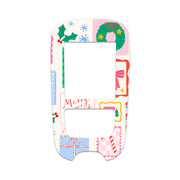 Peelz Holiday Greetings Accu-Chek Guide Glucometer Sticker - Pump Peelz Peelz/Stickers