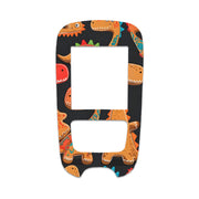 Peelz Jurassic Gingerbread Accu-Chek Guide Glucometer Sticker - Pump Peelz Peelz/Stickers