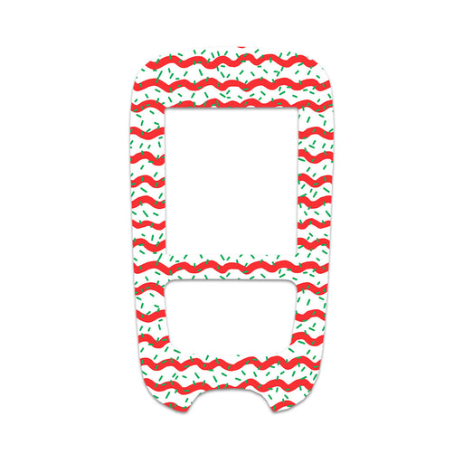 Peelz Christmas Icing Accu-Chek Guide Glucometer Sticker - Pump Peelz Peelz/Stickers
