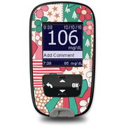 Peelz Merry Coquette Accu-Chek Guide Glucometer Sticker - Pump Peelz Peelz/Stickers