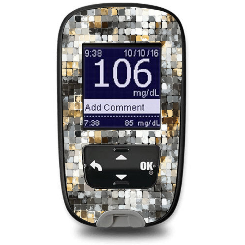 Peelz Champagne Glow Sticker for the Accu-Chek Guide Glucometer Peelz/Stickers