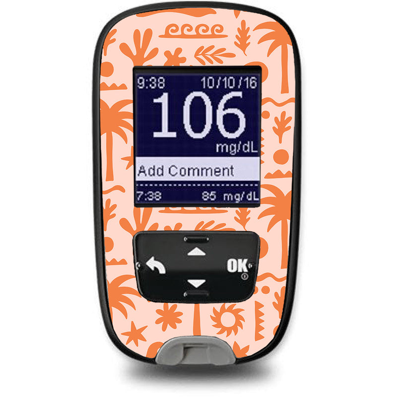 Peelz Terracotta Tides Accu-Chek Guide Glucometer Sticker - Pump Peelz Peelz/Stickers