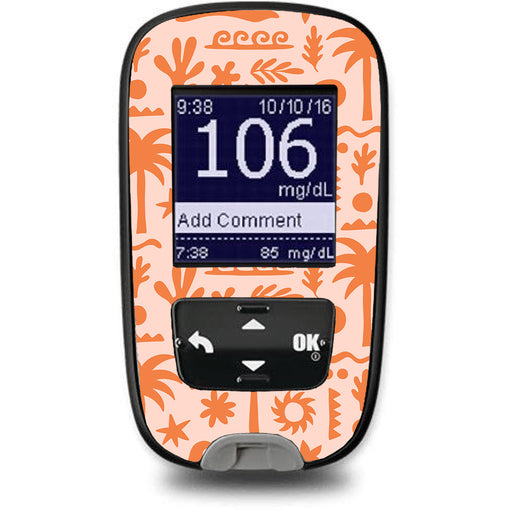 Peelz Terracotta Tides Accu-Chek Guide Glucometer Sticker - Pump Peelz Peelz/Stickers