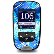 Peelz Beta Blue Sticker for the Accu-Chek Guide Glucometer Peelz/Stickers