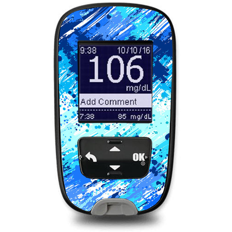 Peelz Beta Blue Sticker for the Accu-Chek Guide Glucometer Peelz/Stickers