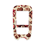 Peelz Chocolate Love Sticker for the Accu-Chek Guide Glucometer Peelz/Stickers