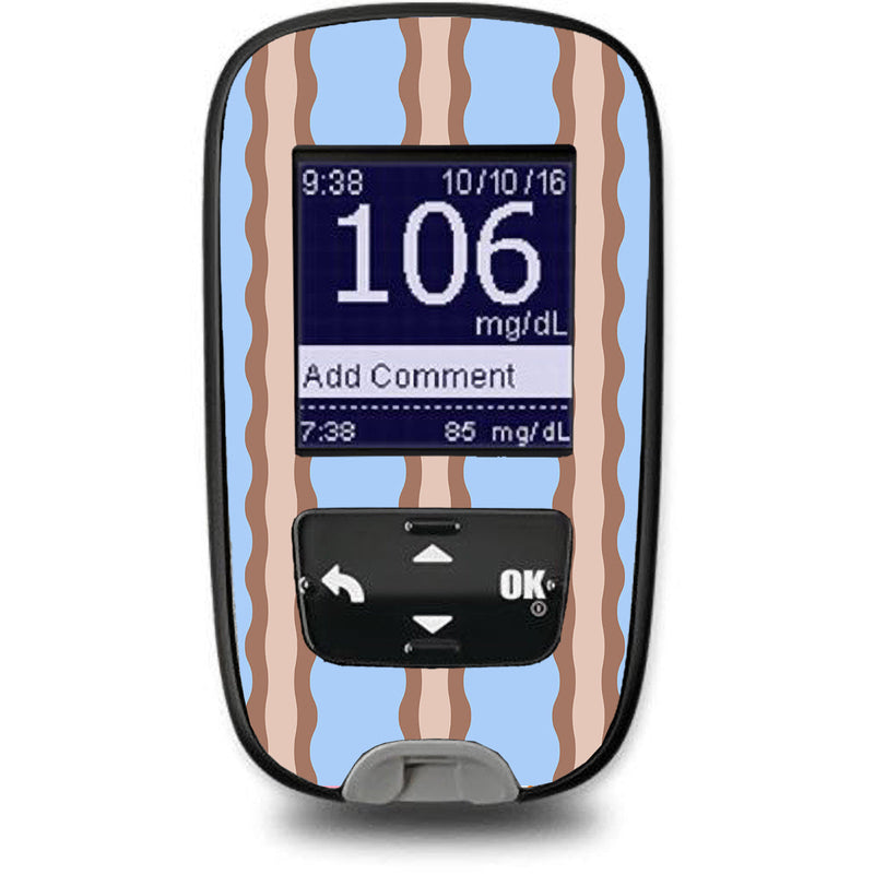 Peelz Boardwalk Waves Accu-Chek Guide Glucometer Sticker - Pump Peelz Peelz/Stickers