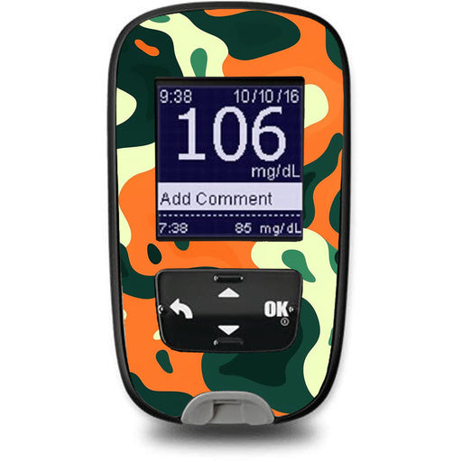 Peelz Wild Current Accu-Chek Guide Glucometer Sticker - Pump Peelz Peelz/Stickers