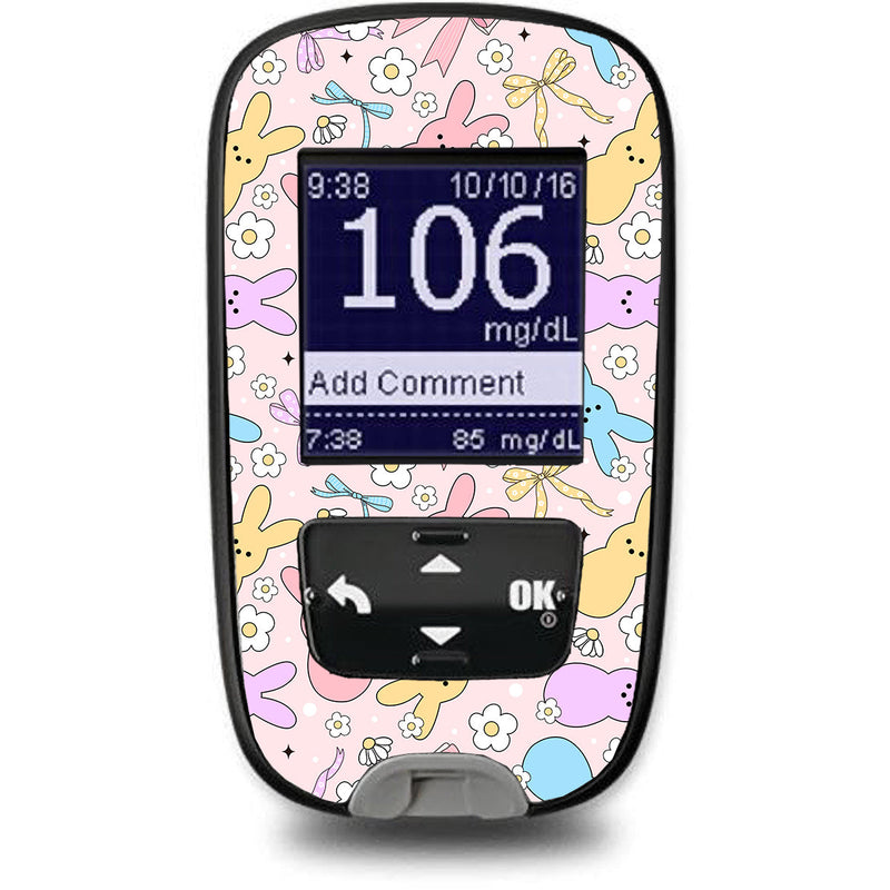 Peelz Hoppy Spring Accu-Chek Guide Glucometer Sticker - Pump Peelz Peelz/Stickers