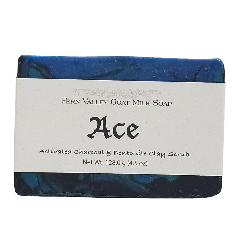 Fern Valley Soap Natural Goat Milk Soap | Exfoliating Soap | Ace - Soap for Men Goat Milk Soap