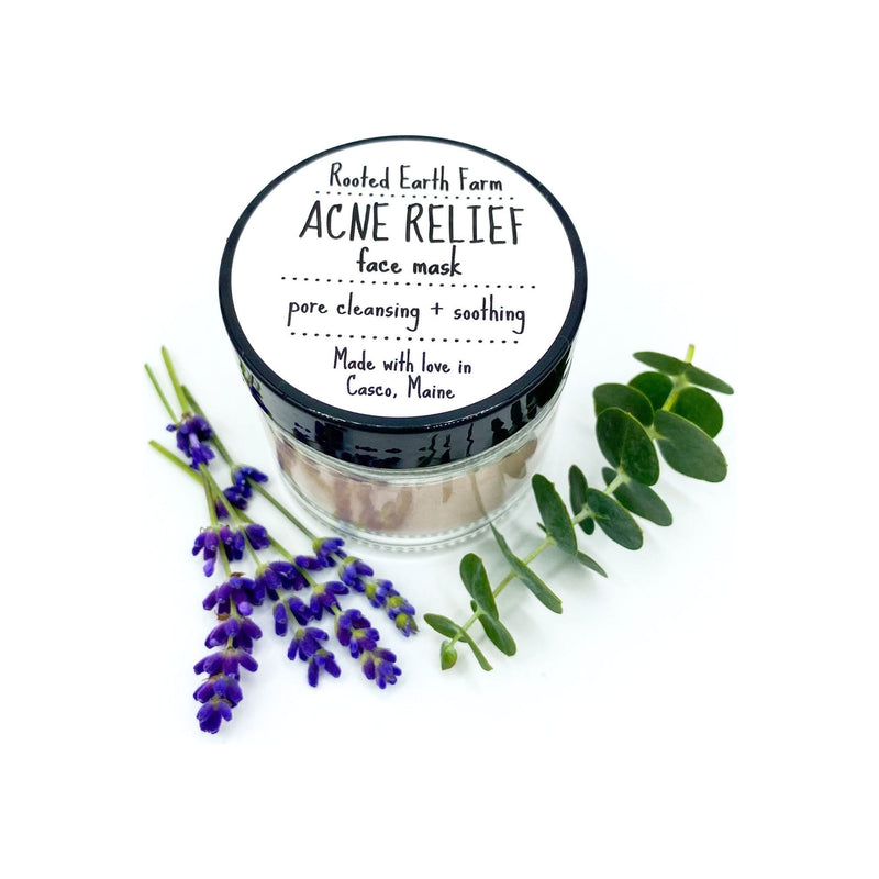 Rooted Earth Farm + Apothecary Acne Relief Clay Mask Acne Relief