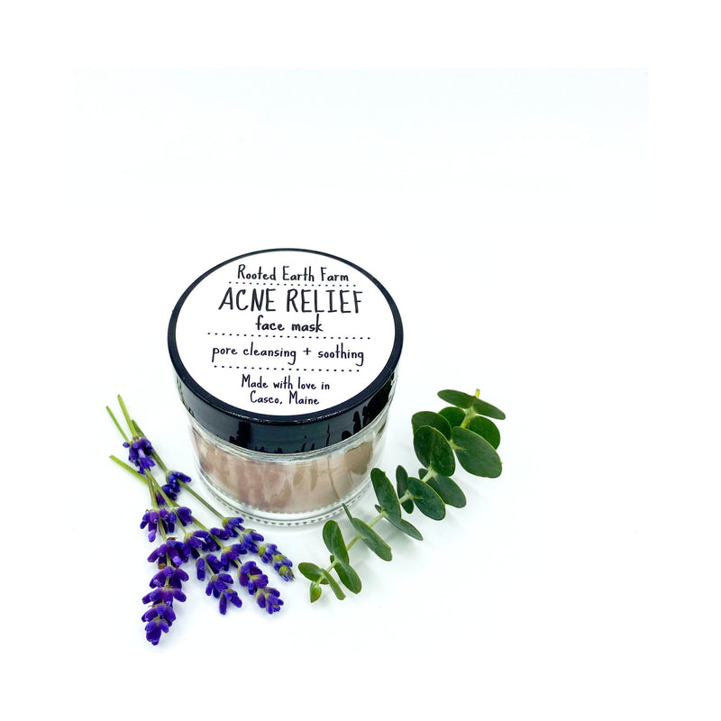 Rooted Earth Farm + Apothecary Acne Relief Clay Mask Acne Relief