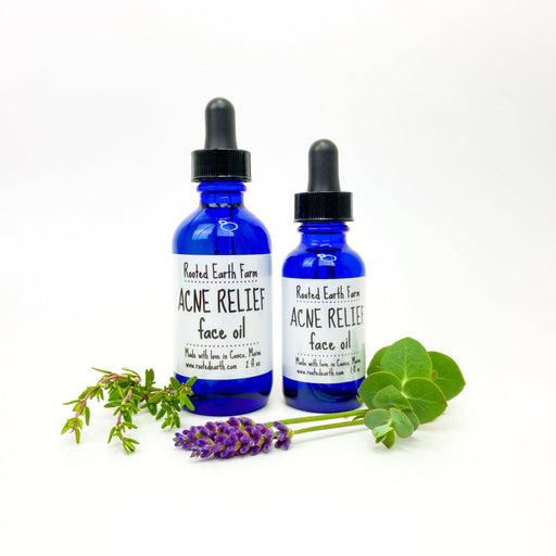 Rooted Earth Farm + Apothecary Acne Relief Face Oil Acne Relief