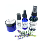 Rooted Earth Farm + Apothecary Acne Relief Kit skin care gift set