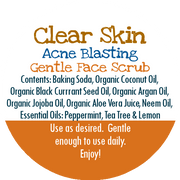 By Robin Creations Clear Skin Gentle Acne Blasting Face Scrub Acne Treatments & Kits