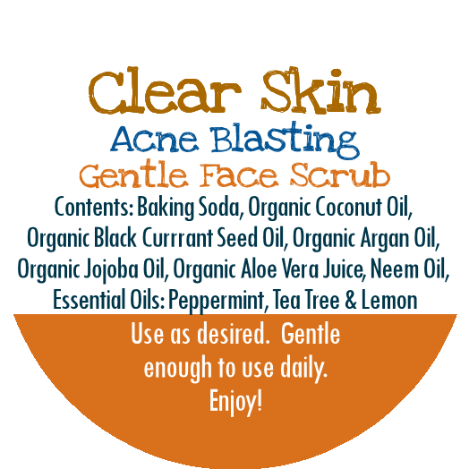 By Robin Creations Clear Skin Gentle Acne Blasting Face Scrub Acne Treatments & Kits