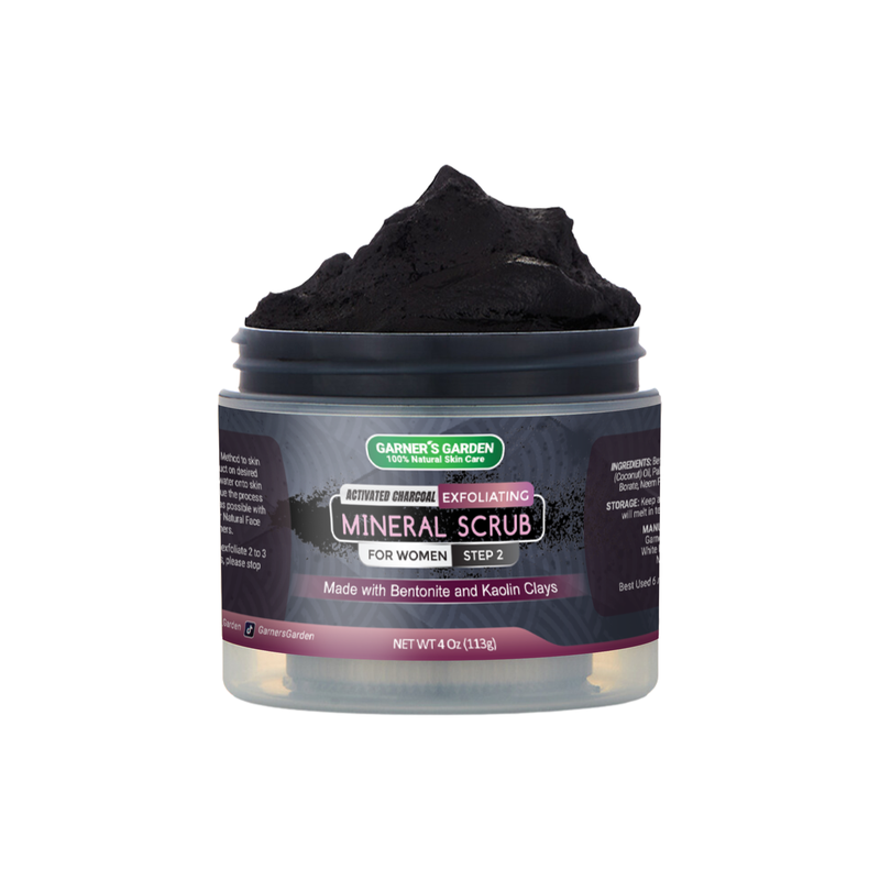 Garner's Garden Activated Charcoal Scrub Scrubs