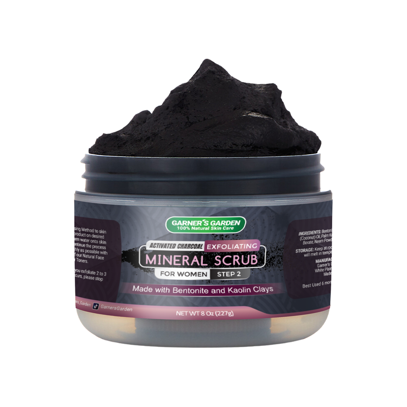 Garner's Garden Activated Charcoal Scrub Scrubs