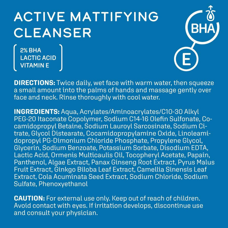 DCL Skincare Active Mattifying Cleanser Tube