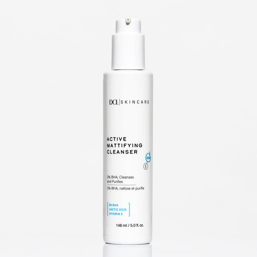 DCL Skincare Active Mattifying Cleanser Tube White Smoke