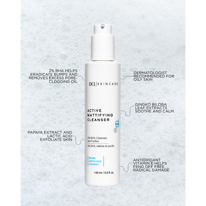 DCL Skincare Active Mattifying Cleanser Tube