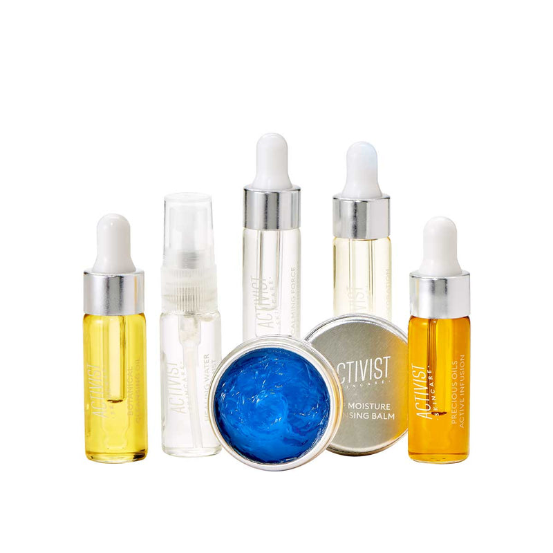 Activist Skincare Refillable Trial & Travel Kit Trial sizes