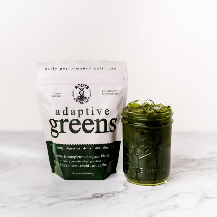 Roots Apothecary - Adaptive Greens. Performance Superfood.